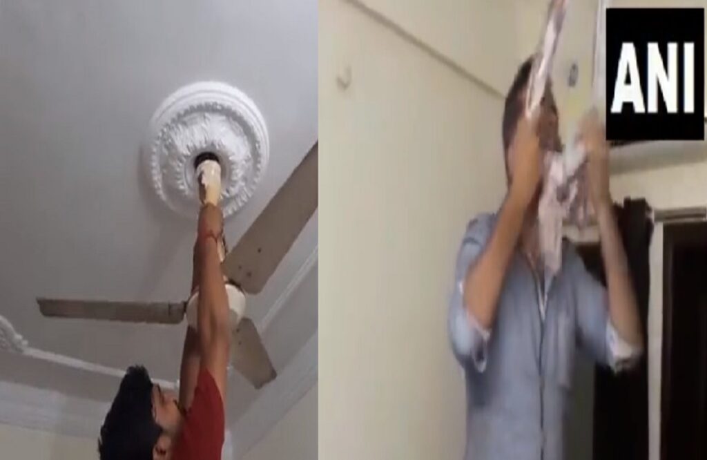 PG spring-loaded fans being installed to prevent suicide