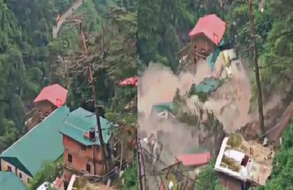 Landslide in Himachal Pradesh