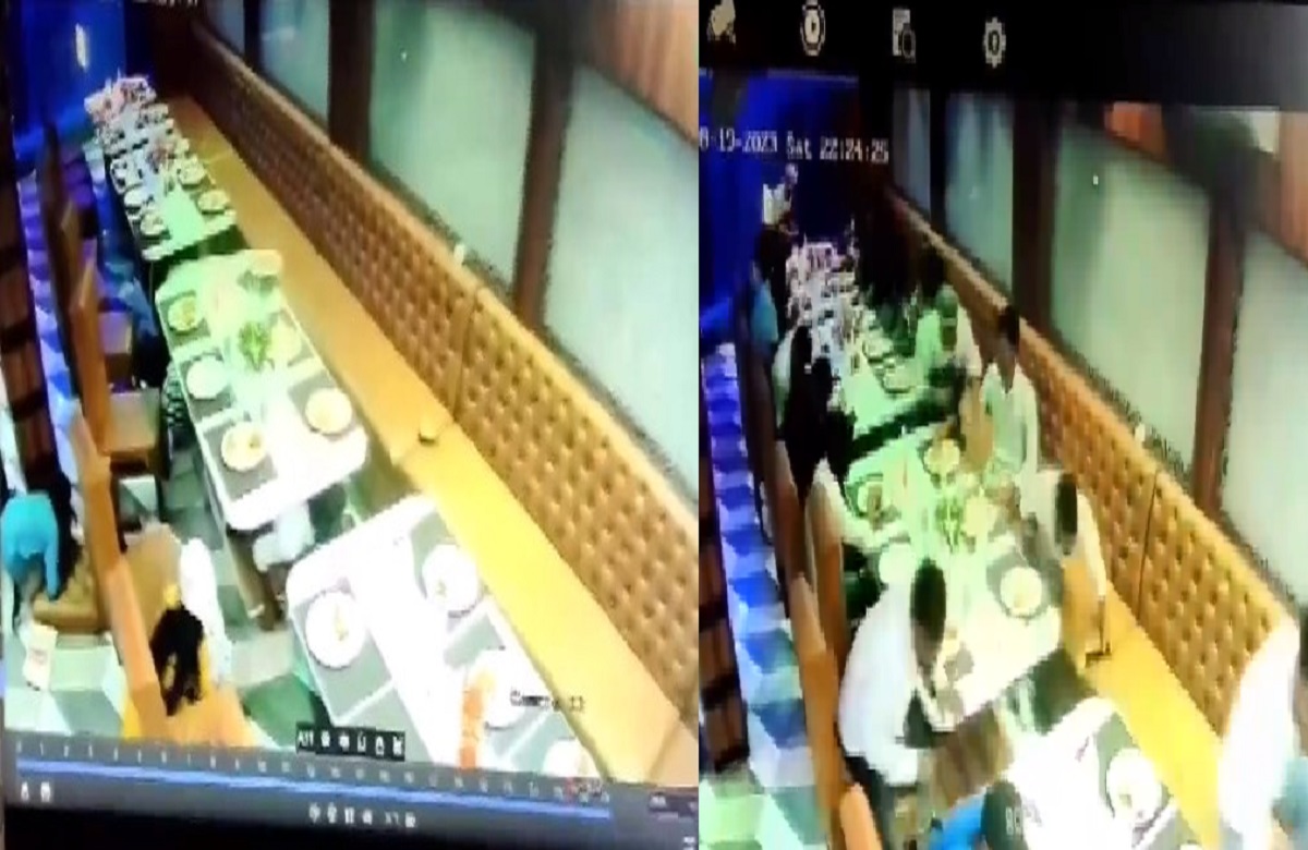 रेस्टोरेंट में पार्टी के दौरान चली अंधाधुंध फायरिंग, एक महिला सहित तीन घायल, Video आया सामने…