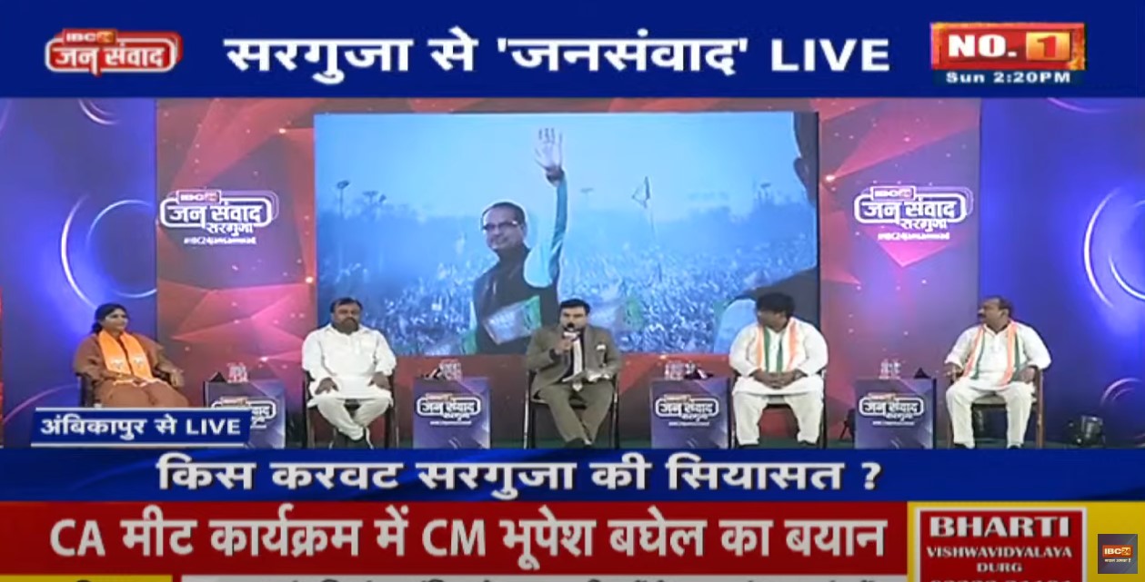 #IBC24Jansamwad: 2023 में आपके और कांग्रेस के लिए सरगुजा में क्या संभावनाएं दिख रही है? गुलाब कमरो ने दिया शानदार जवाब