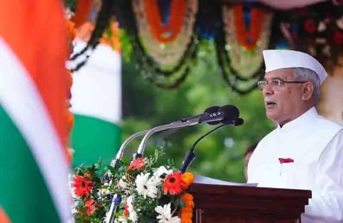 77th Independence Day: CM भूपेश बघेल आज रायपुर के पुलिस परेड ग्राउंड में करेंगे ध्वजारोहण, जनता के नाम देंगे संदेश