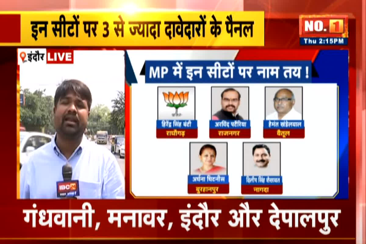 Gwalior South Assembly Election 2023: ग्वालियर दक्षिण विधानसभा सीट के लिए भाजपा ने तय किया नाम, ये होंगे उम्मीदवार