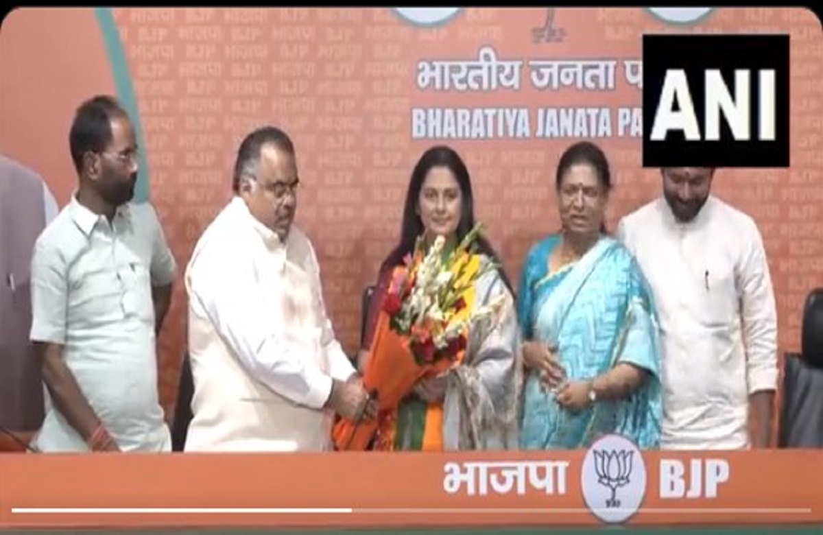विधानसभा चुनाव से पहले कांग्रेस को बड़ा झटका! विधायक और स्टार अभिनेत्री बीजेपी में शामिल