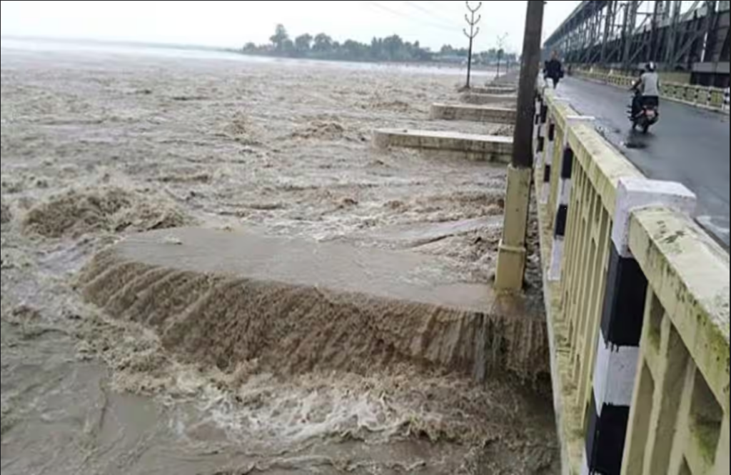 Water released from Kosi Dam