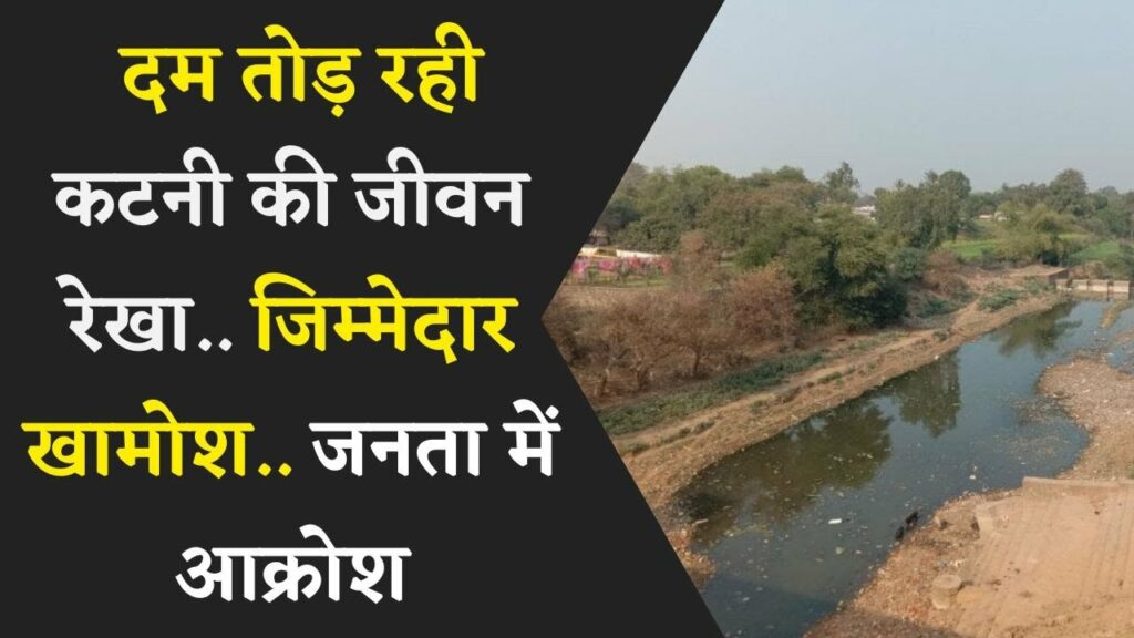 pollution of Katni river