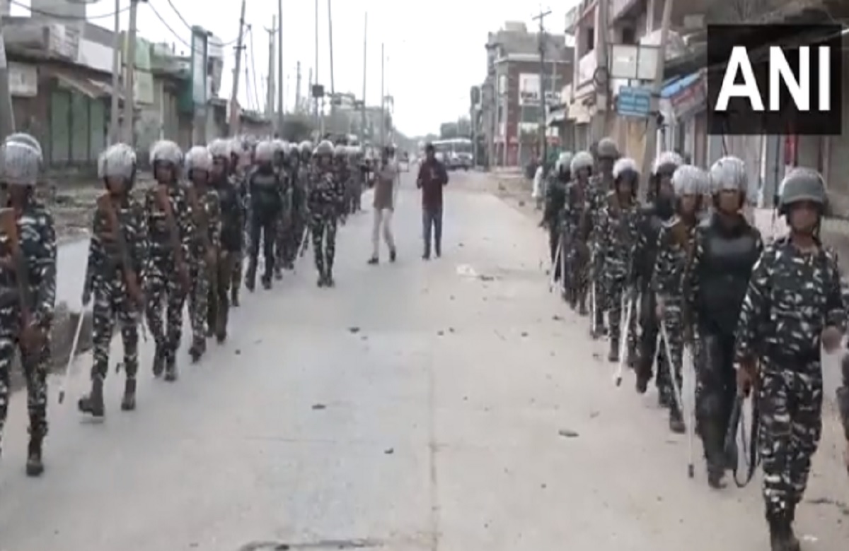 नूंह में कर्फ्यू के बीच बढ़ाई गई सुरक्षा, स्थानीय लोगों की बढ़ी परेशानी, SP पर भी गिरी गाज