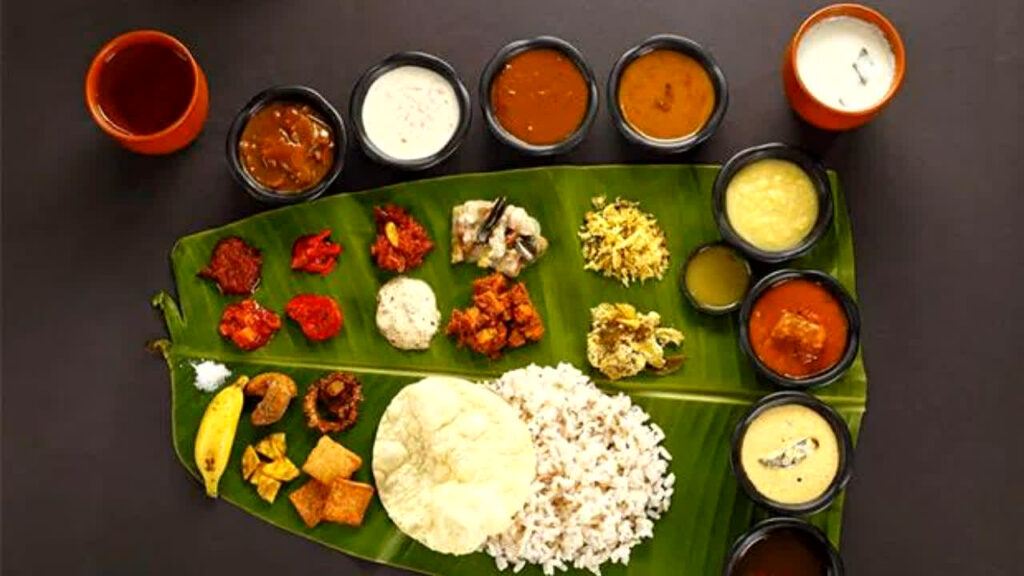 Decorate the Onam plate with more than 20 dishes