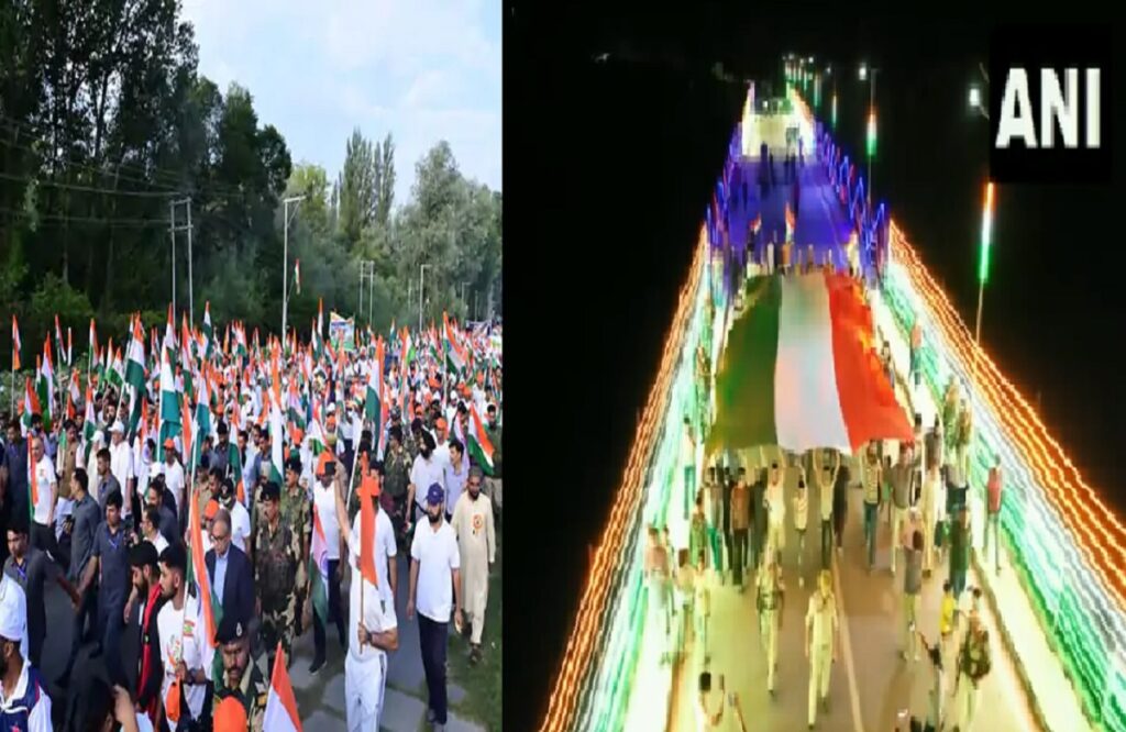 Tiranga Yatra in Kashmir