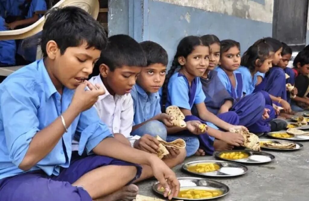 Mid day meal Yojana