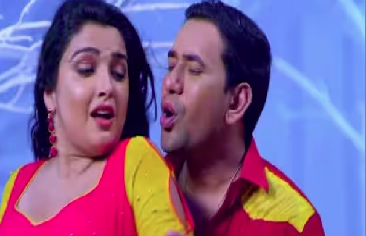 Bhojpuri song Dilwa Me Hola Gudgudi : आम्रपाली और दिनेश लाल के गाने में लगा रोमांस का तड़का, वीडियो देख फैंस का हाल बेहाल