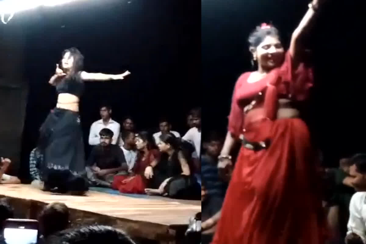 Adult Dance on Birthday Party: लड़कियों के एक-एक ठुमके पर हुई नोटों की बारिश, कोटेदार के बेटे के बर्थडे पर रातभर होता रहा अश्लील डांस