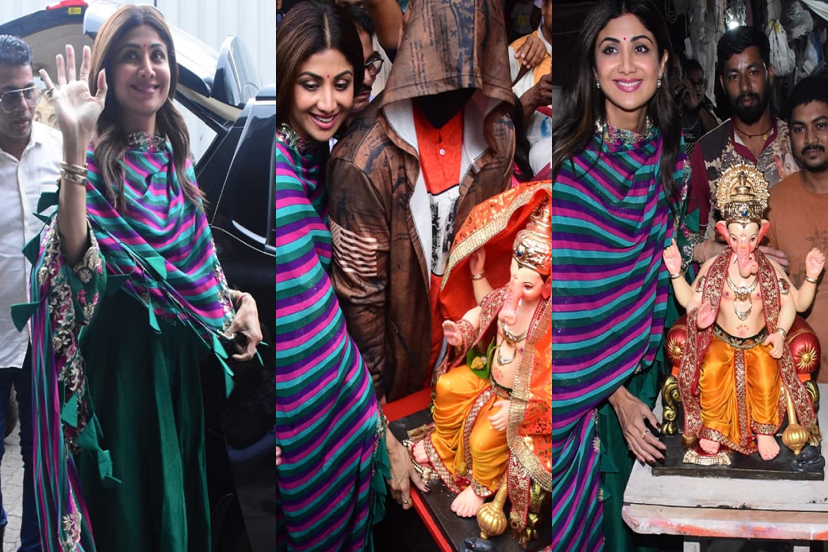 Bollywood Ganpati Celebration: सेलेब्रिटीज के घर पधारें ‘बप्पा’.. अभिनेत्री शिल्पा शेट्टी ने शेयर किया Video, आप भी देखें