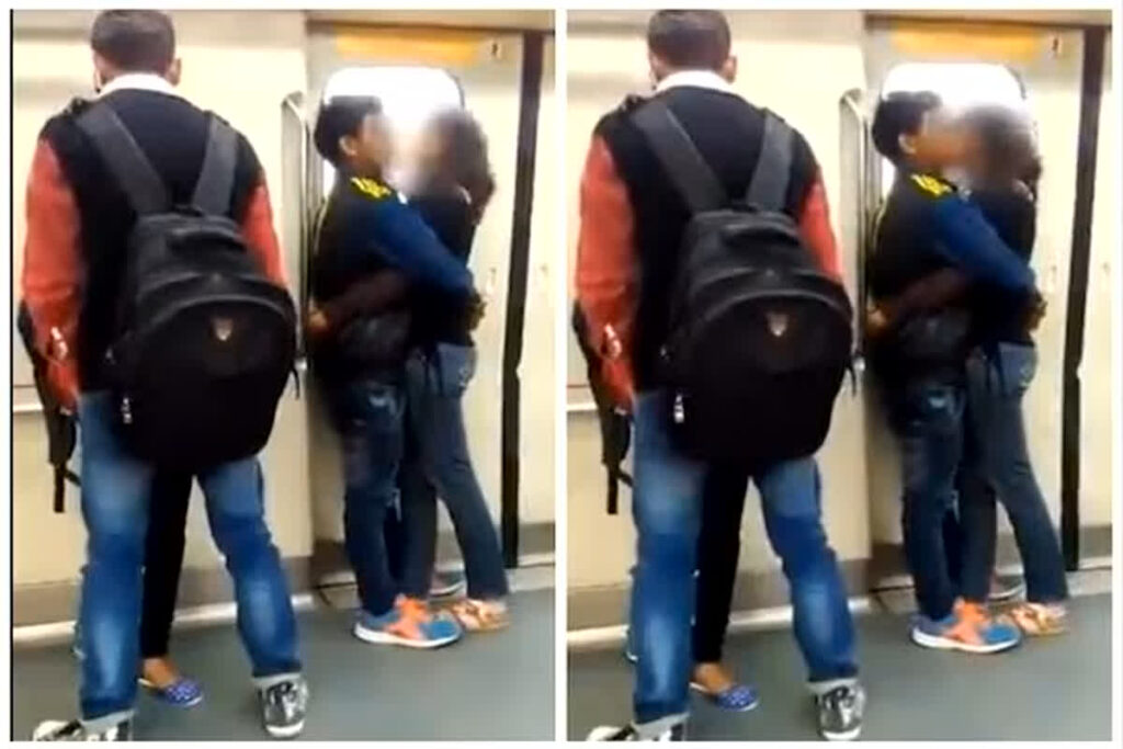 Delhi Metro Viral Video