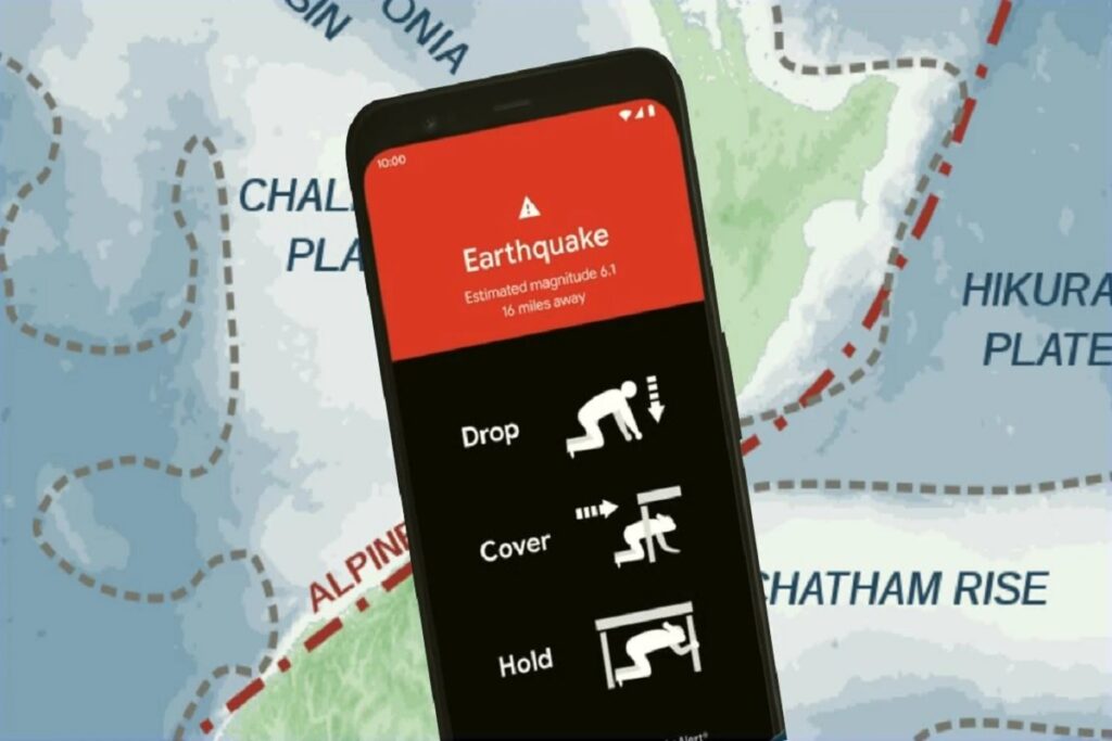 Earthquake Alert On Mobile