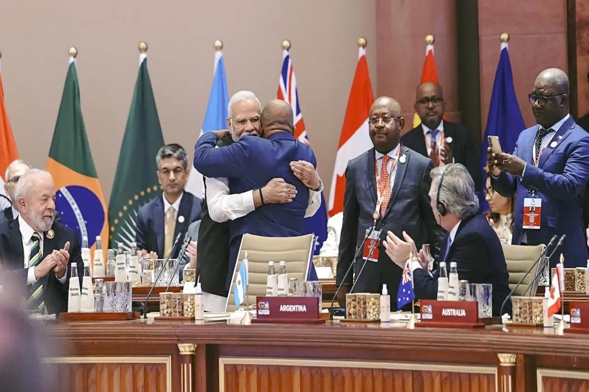 G20 Summit African Union: पाकिस्तान ताकता रह गया मुँह और इन्हे मिल गई जी20 की सदस्यता.. PM मोदी ने गले लगकर दी बधाई