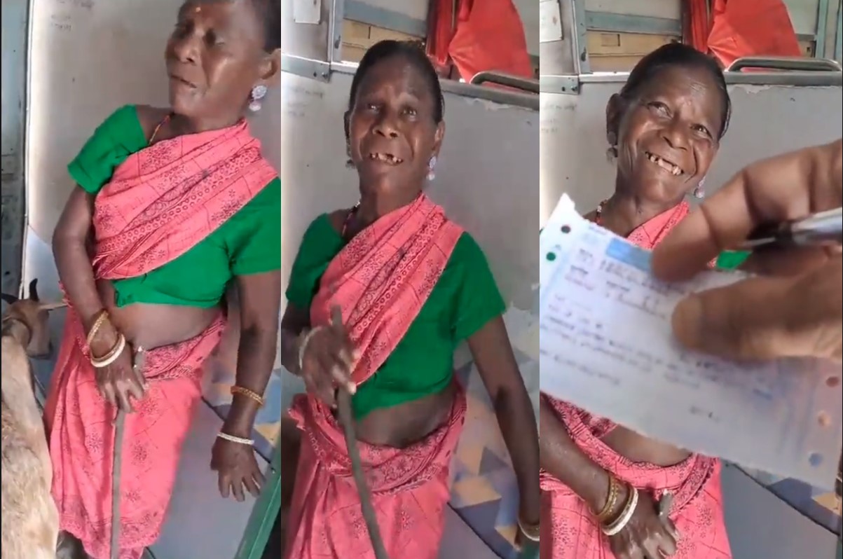 Goat train ticket: ट्रेन में सफर करने के लिए बकरी का कटाया टिकट, महिला की इस बात ने जीता सभी का दिल, देखें वीडियो