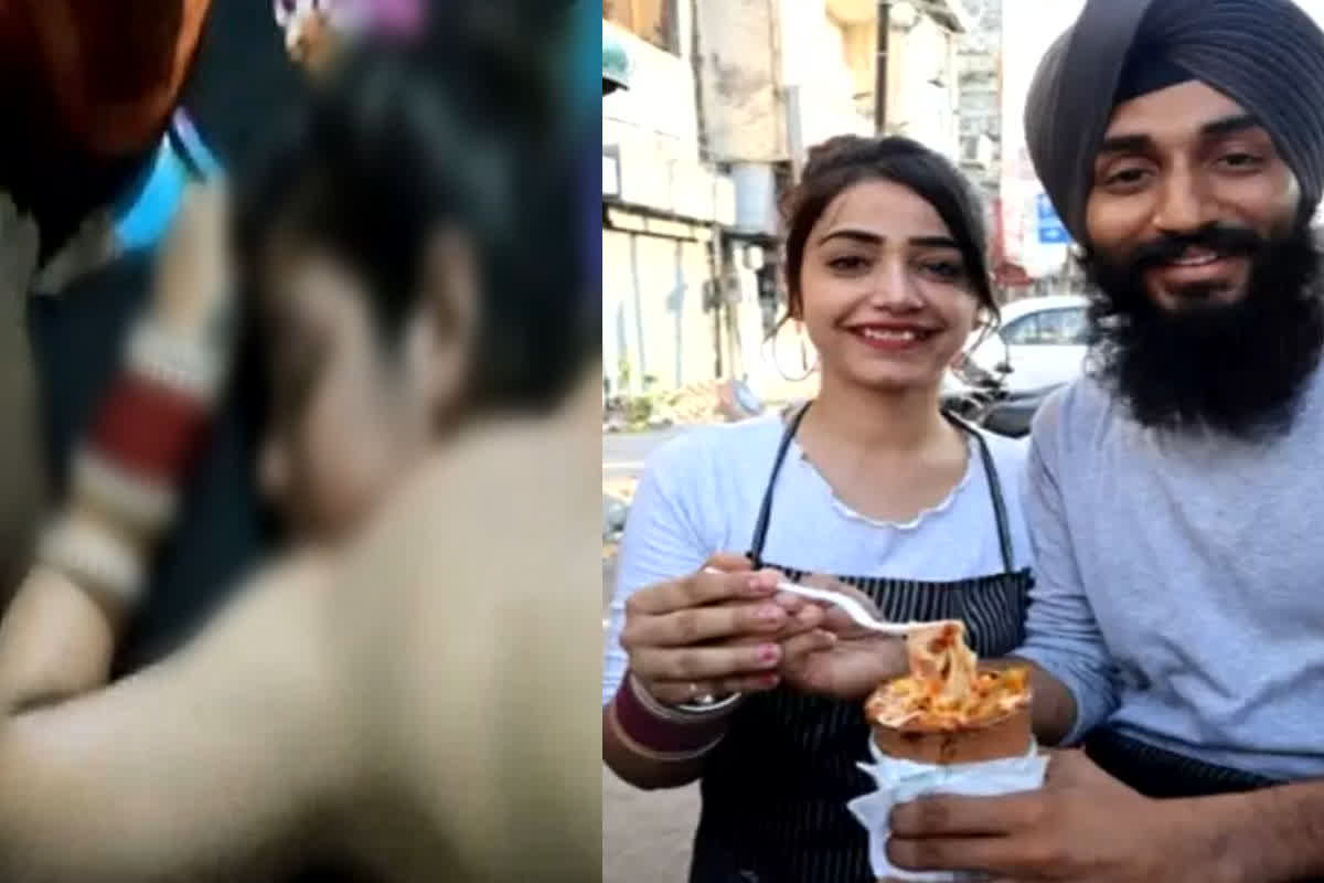 Kulhad Pizza Couple Video: वायरल हो रहा अश्लील वीडियो, दुनियाभर में फेमस है  कपल | sehaj arora video viral full video | Sehaj Arora Leaked Video