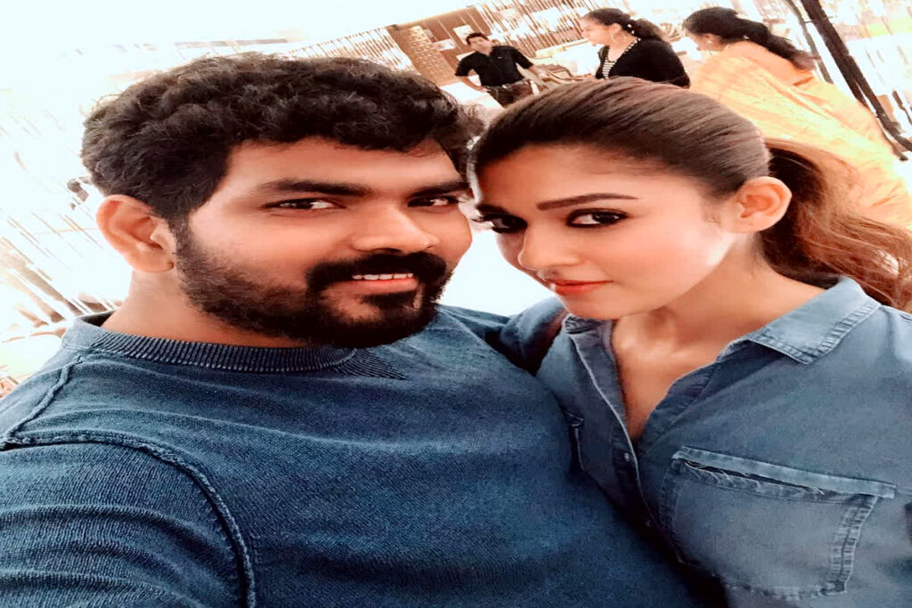Nayanthara with her husband