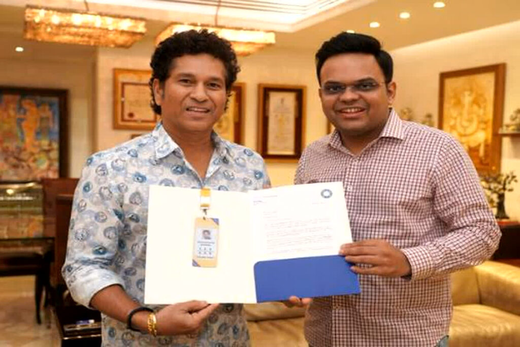 Sachin Tendulkar got golden ticket