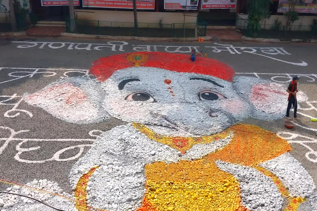 Biggest Ganesha Artwork