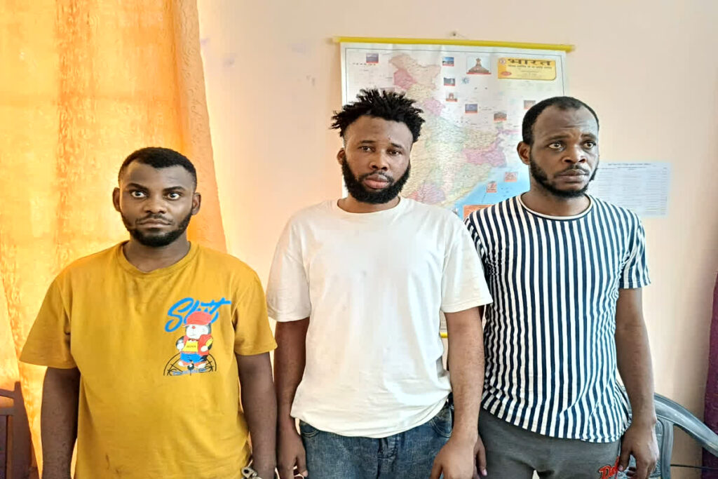 Three Nigerian citizens arrested in cyber fraud