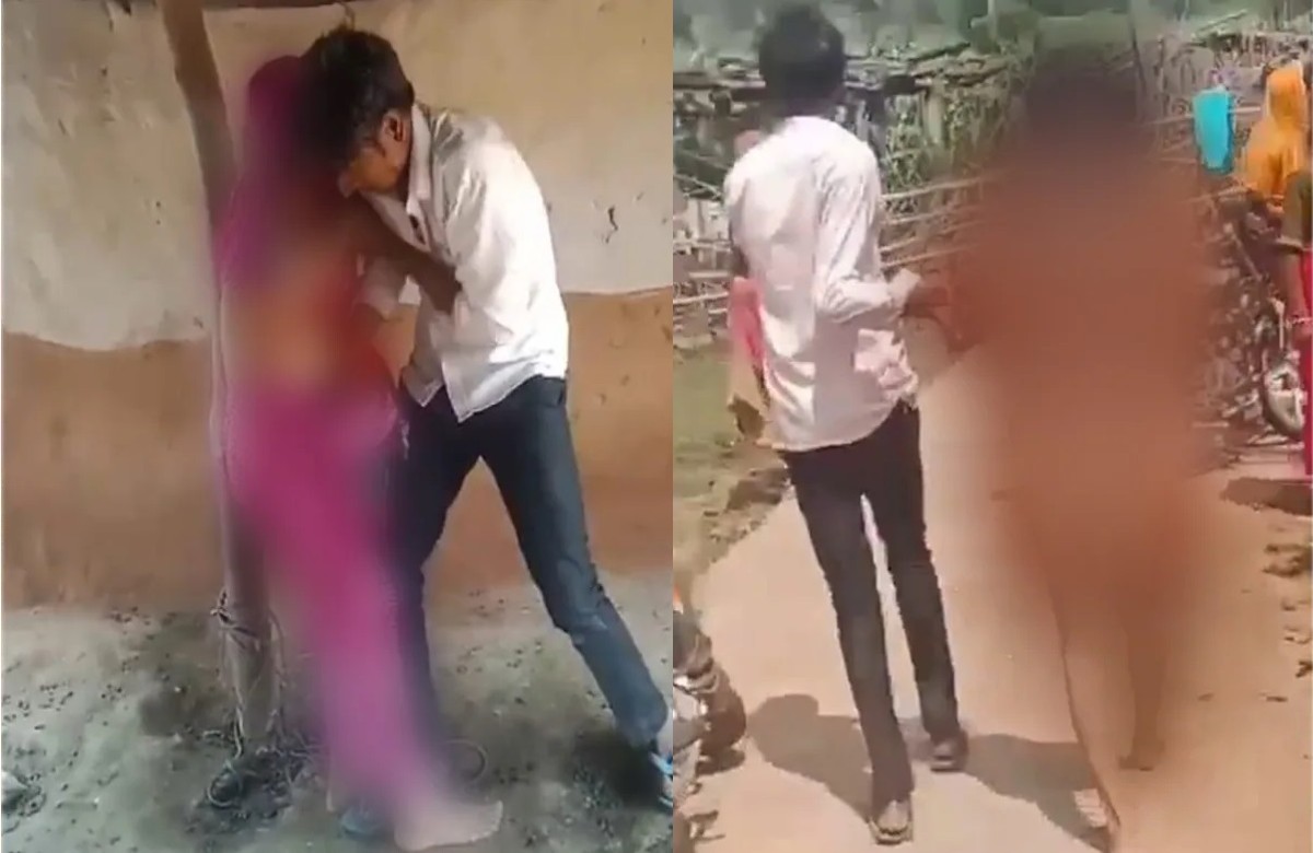 Wife paraded naked in Pratapgarh: पुलिस के गिरफ्त में आने से पहले ही आरोपी की टूटी टांग, पत्नी को घुमाया था निर्वस्त्र, जानें पूरा मामला