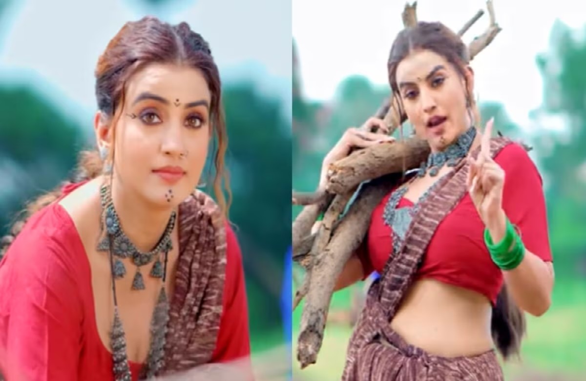 Bhojpuri Song: गांव की गोरी बन कर Akshara Singh ने उड़ाए सब के होश रोमांटीक अंदाज में बिखेरा अपना जादू, देखें वीडियो…