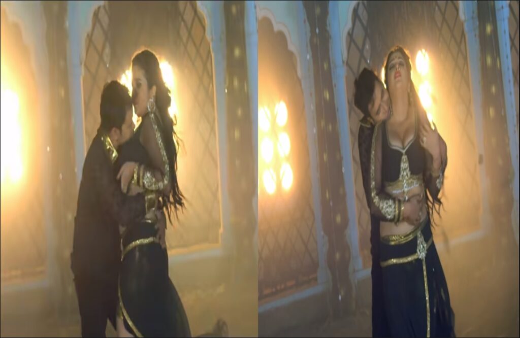 Nirahua-Amrapali Kissing Video Viral