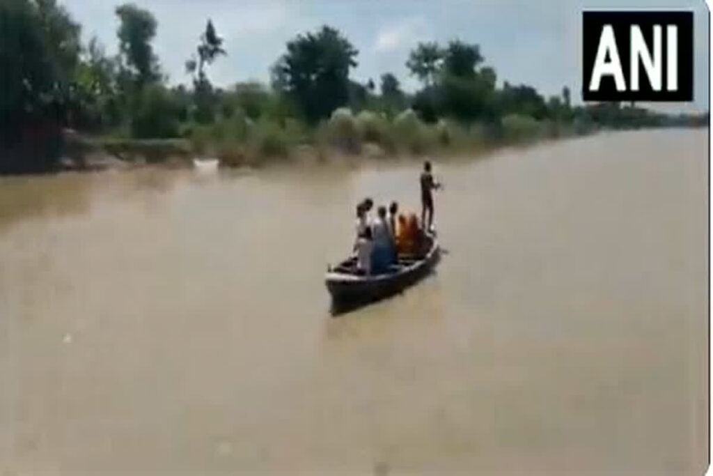 Boat Capsizes In Bihar