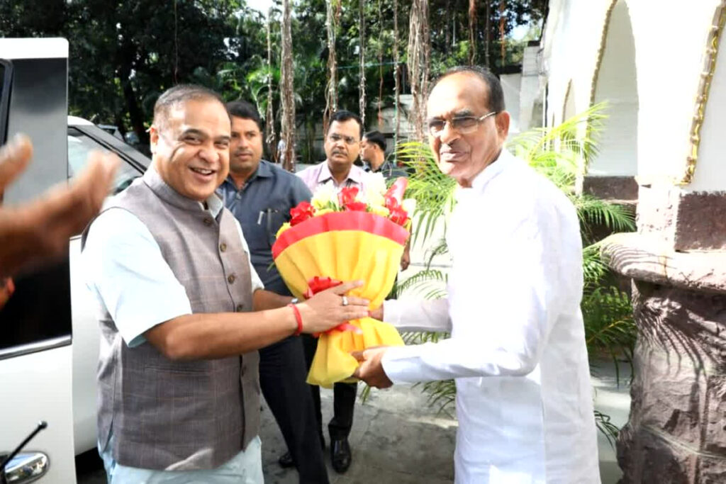 CM Himanta Biswa Sarma in Bhopal