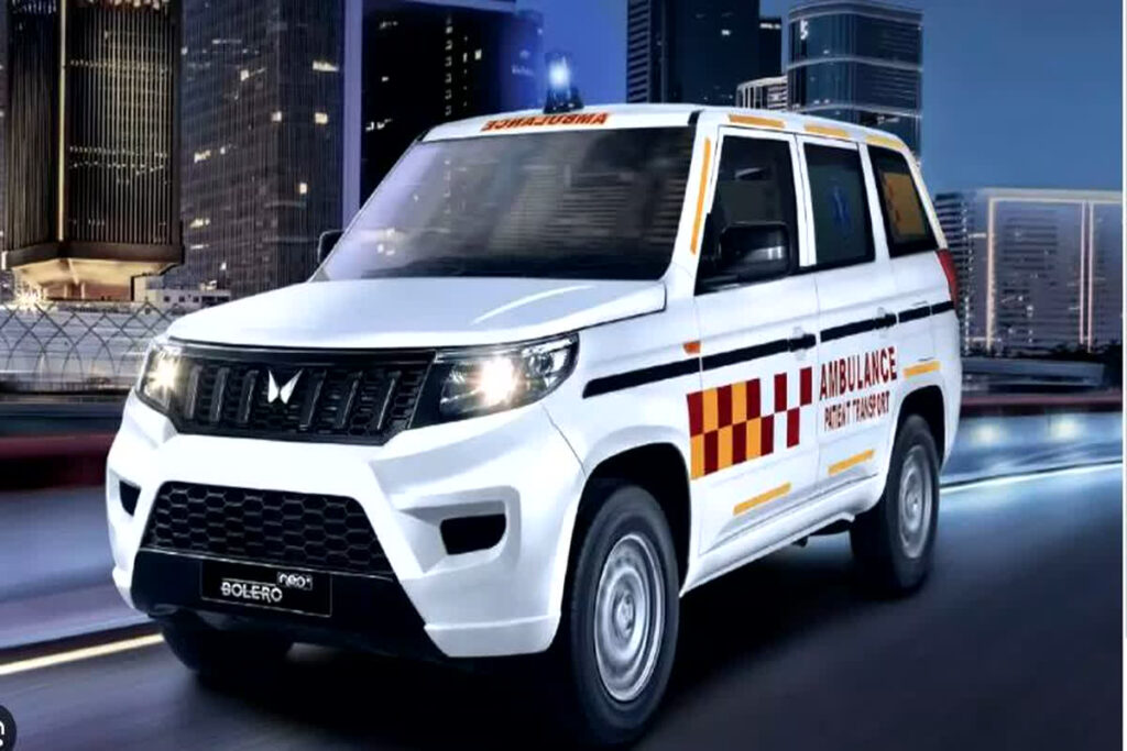 Mahindra Bolero Neo+ Ambulance