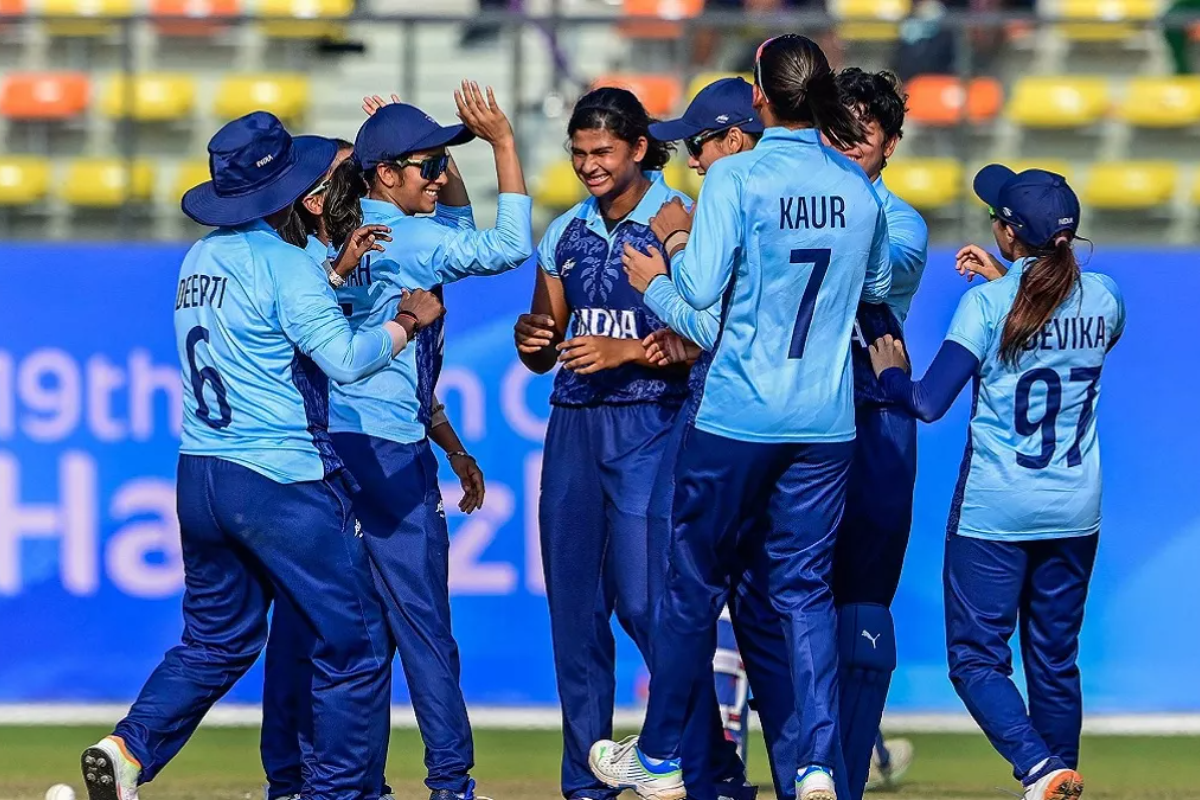 Asian Games 2023 Live updates: एशियन गेम्‍स में महिला खिलाड़ियों का जलवा, भारत की महिला क्रिकेट टीम ने श्रीलंका को 19 रन से हराकर जीता स्वर्ण पदक