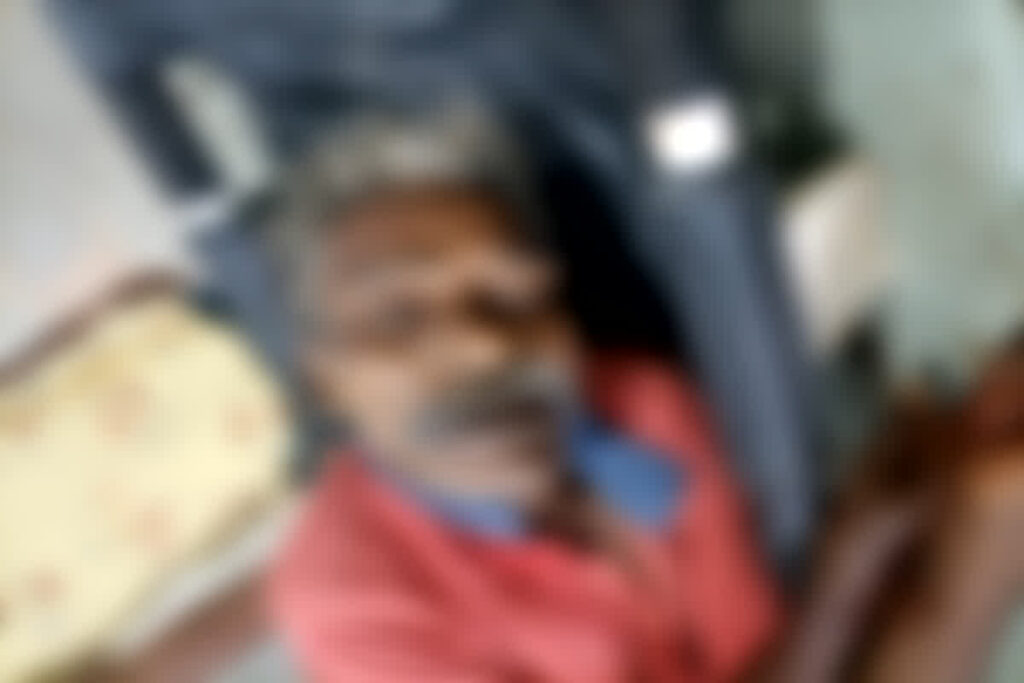 Unknown vehicle hits old man