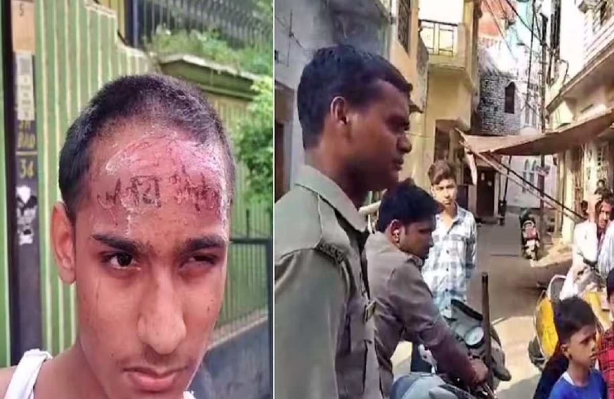 ‘Jai Bholenath’ tattoo on forehead: मुस्लिम युवक के माथे पर गोद दिया ‘जय भोलेनाथ’, रिश्तेदार की हरकत पर चीखता चिल्लाता रहा युवक