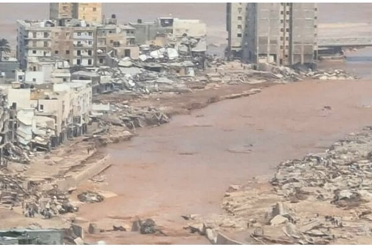 Libya Flood: बाढ़ से मरने वालों की संख्या 5 हजार 300 के पार, 9 हजार लोग अब भी लापता