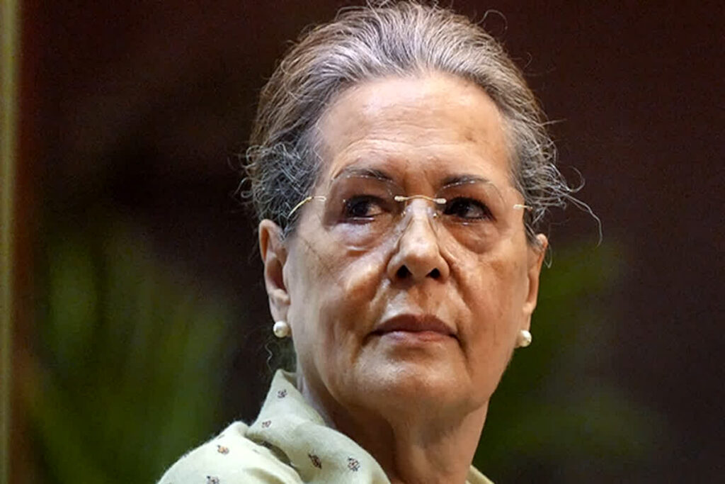 Sonia Gandhi's Emotional Letter