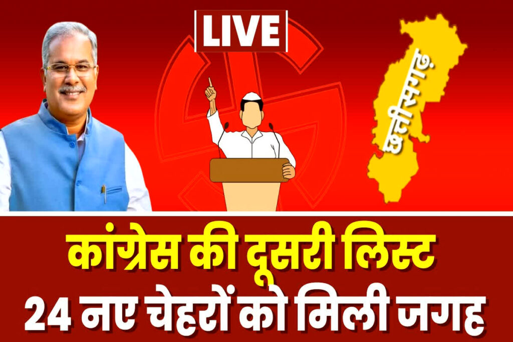 Congress Candidate List 2023 CG