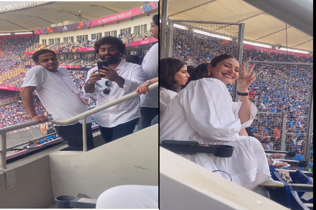 Viral Video: मैच के दौरान अनुष्का शर्मा की फोटो क्लिक करते नजर आए सिंगर अरिजीत सिंह…वायरल हुआ वीडियो, आप भी देखिए