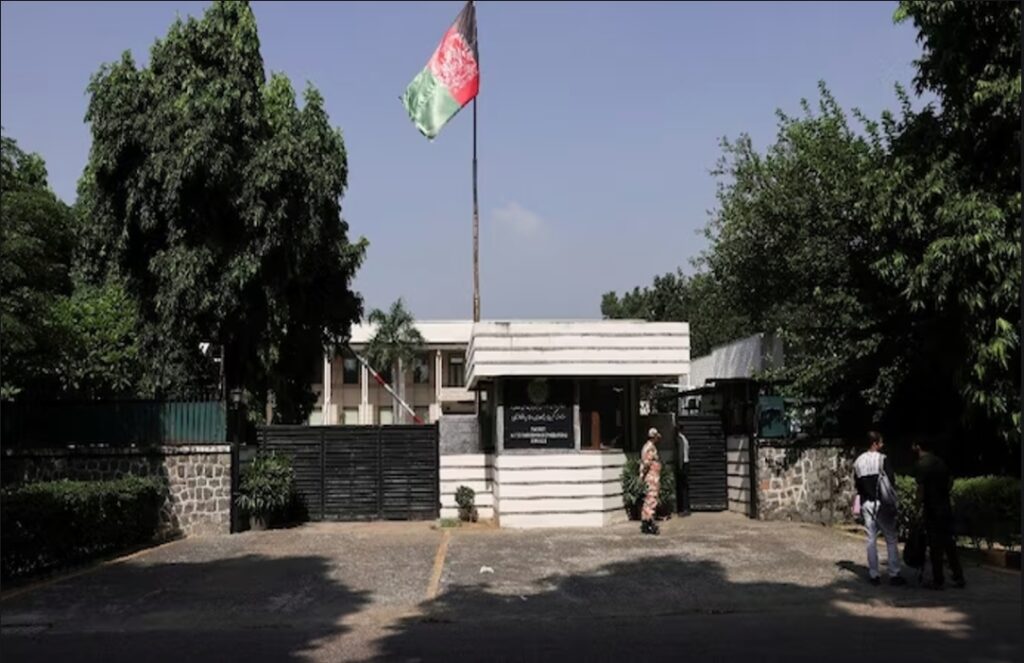 Afghan Embassy in India stopped functioning