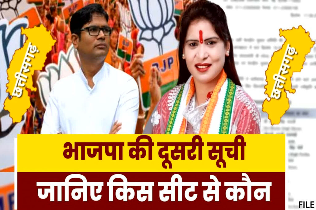 Chhattisgarh BJP 2nd List 2023