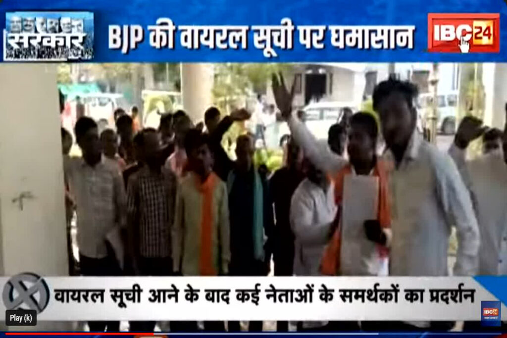 Chhattisgarh BJP Candidate List 2023