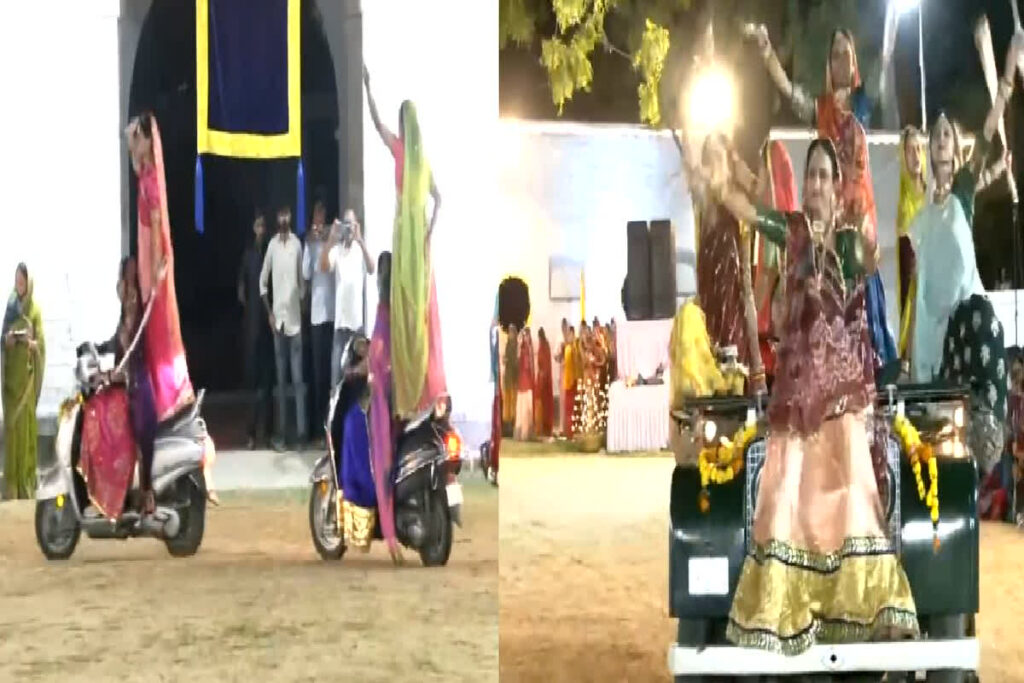 Bike Garba in Gujarat