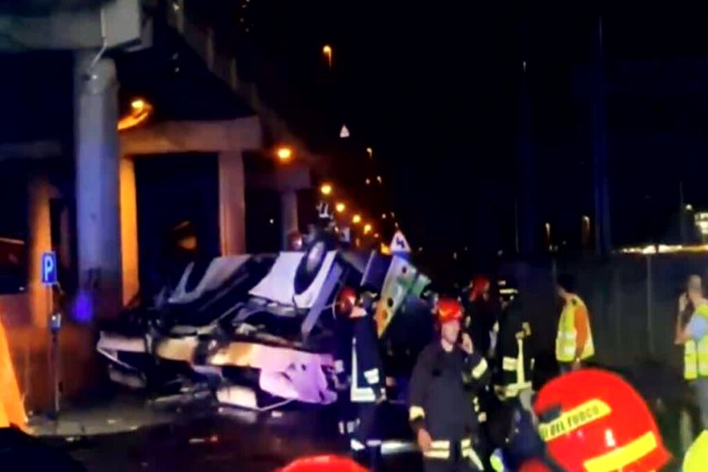 Bus Accident In Italy