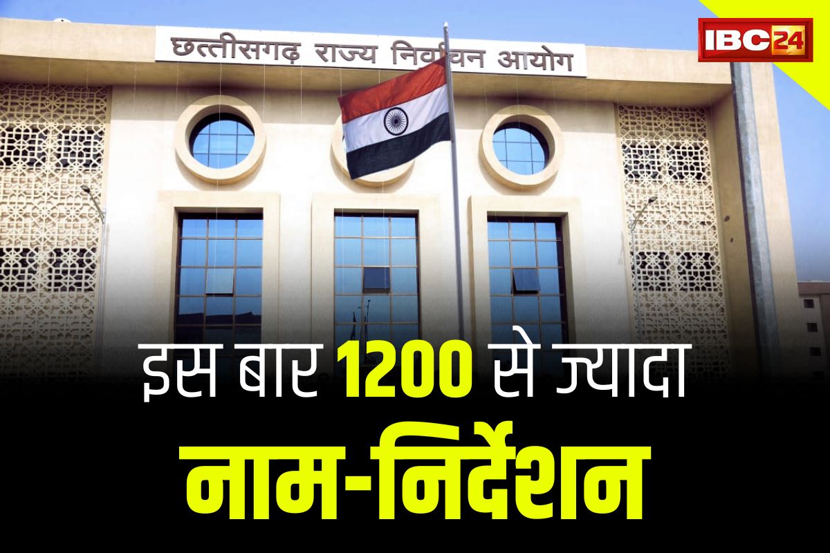 CG 2nd Phase Nomination: दूसरे चरण के निर्वाचन के लिए 12 सौ से ज्यादा उम्मीदवारों ने भरा नामांकन.. इतने ख़ारिज भी, देखें आंकड़े