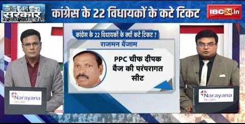 CG Assembly Election 2023: Congress के 22 विधायकों के कटे टिकट | डैमेज कंट्रोल कर पाएगी कांग्रेस?