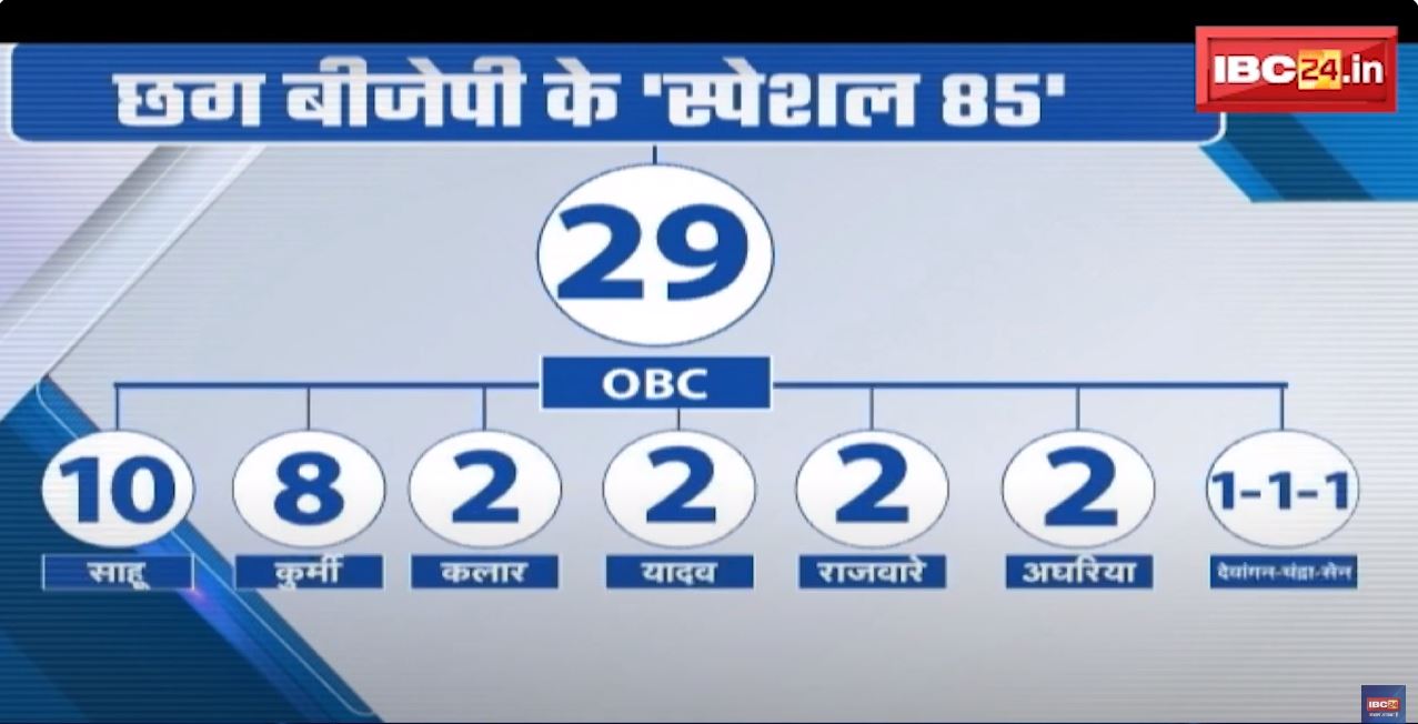 CG Assembly Election 2023 : 23 का चुनाव, जाति वाला दांव ! CG में BJP ने बताया जीत का प्लान | देखिए