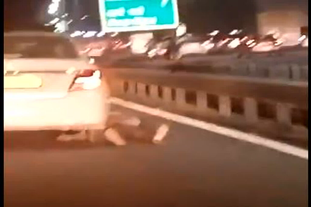 Taxi Driver Dragging Video