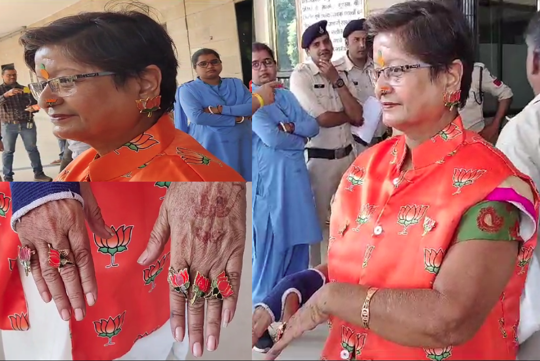 Indore Assembly Election 2023: महिला समर्थक ने अनोखे तरीके से किया भाजपा प्रत्याशी का समर्थन, 25 सालों से कर रही ऐसा काम, जानें…
