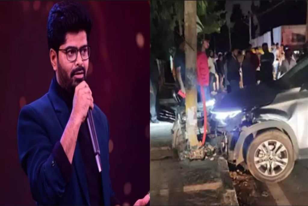 Kannada actor Nagabhushan collided