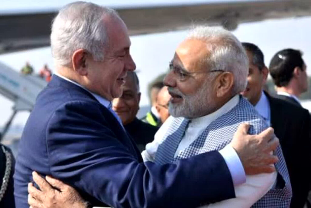 Prime Minister Netanyahu talked to PM Modi on phone